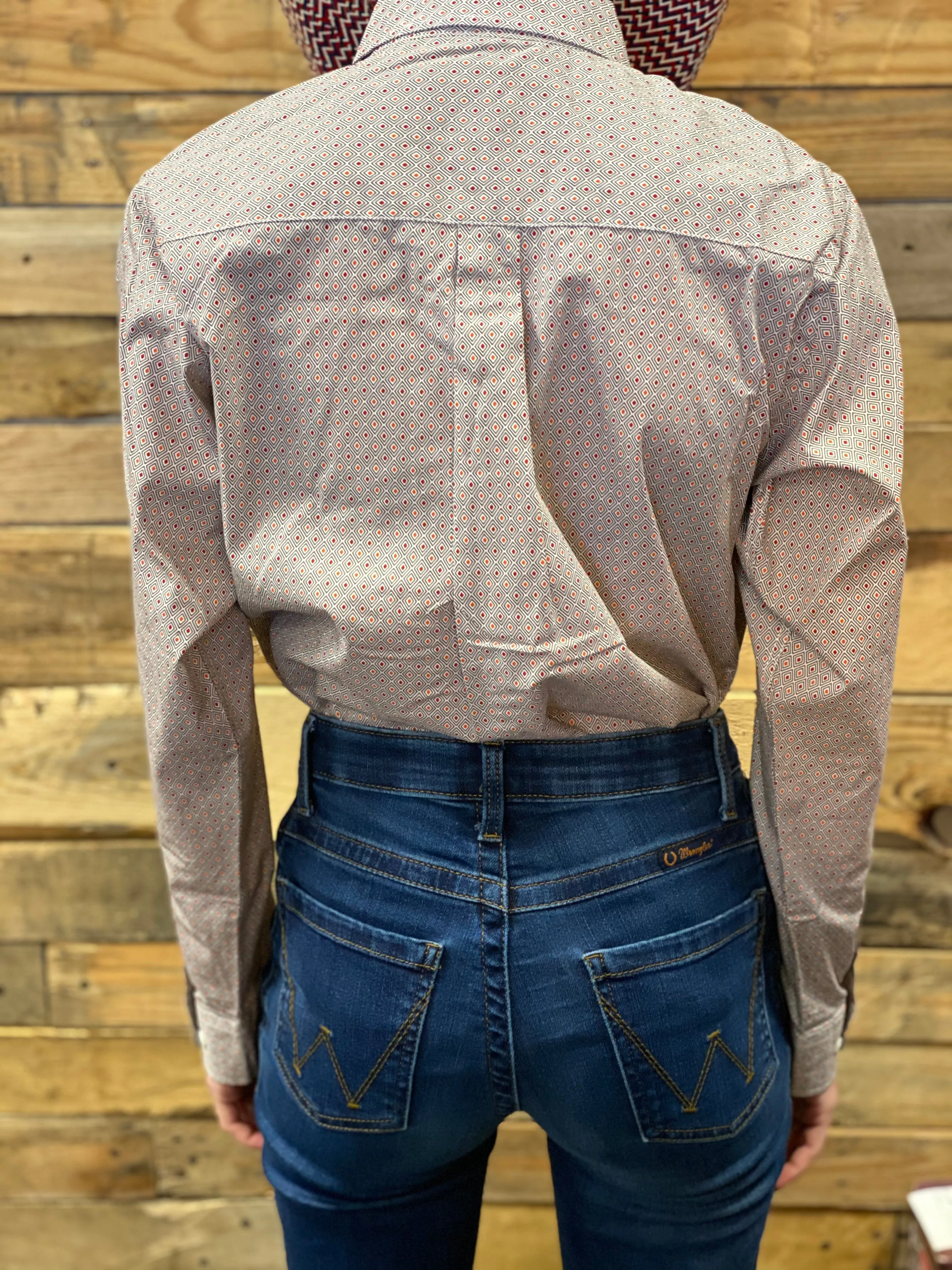 112317169 - Boys Long Sleeve Button Up Shirt