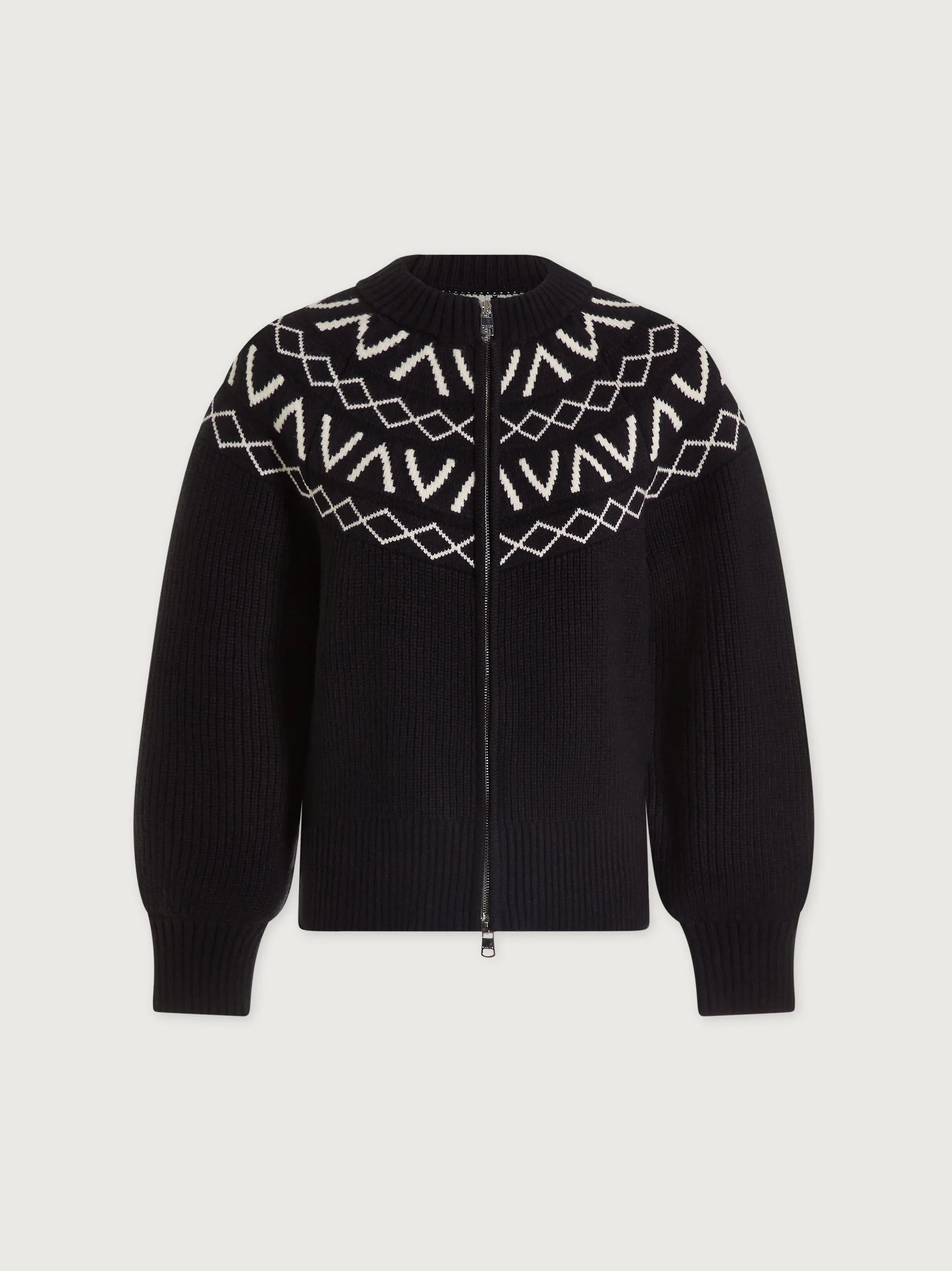 Alys Fairisle Knit Jacket
