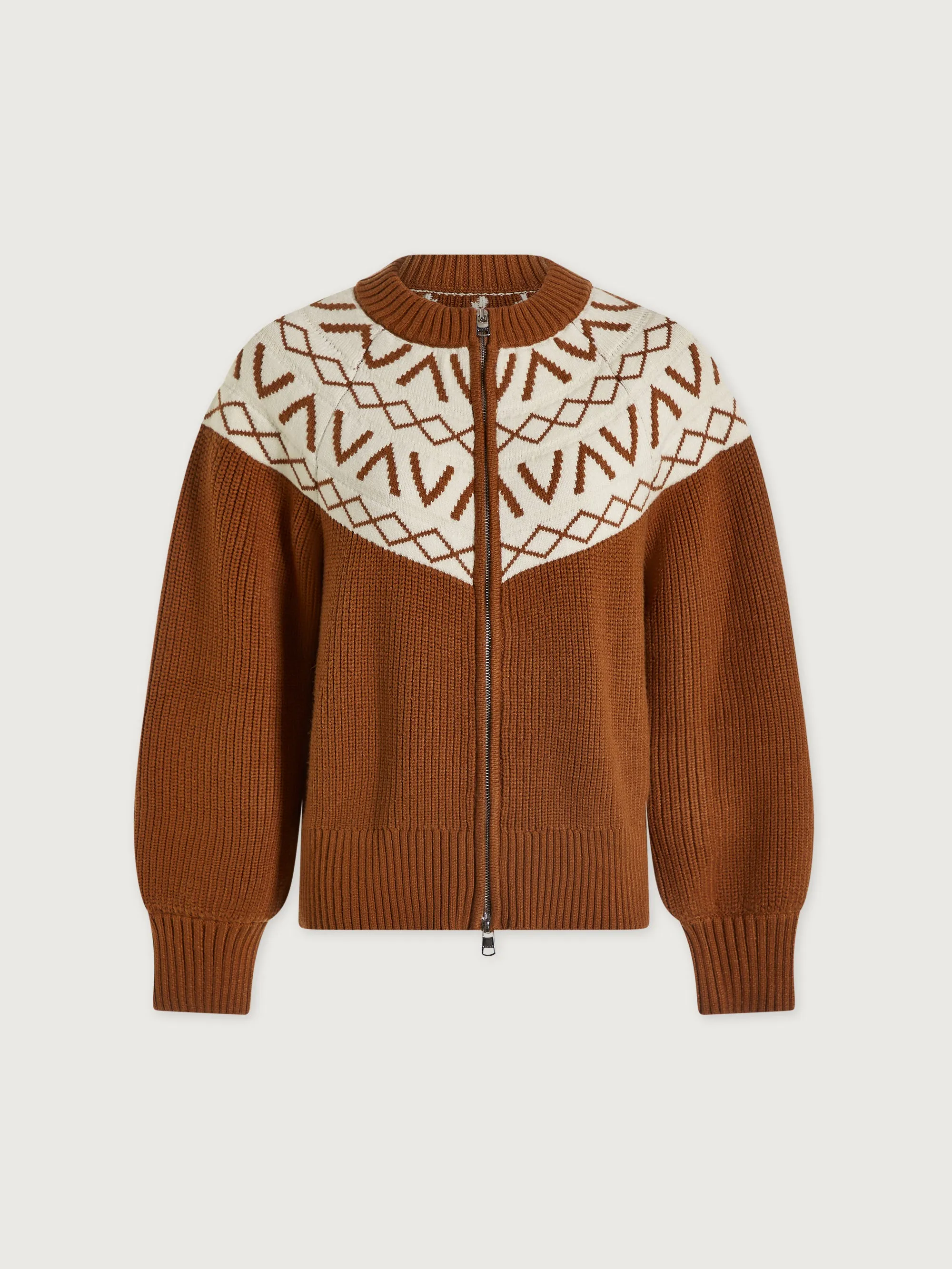 Alys Fairisle Knit Jacket