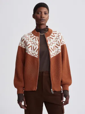 Alys Fairisle Knit Jacket