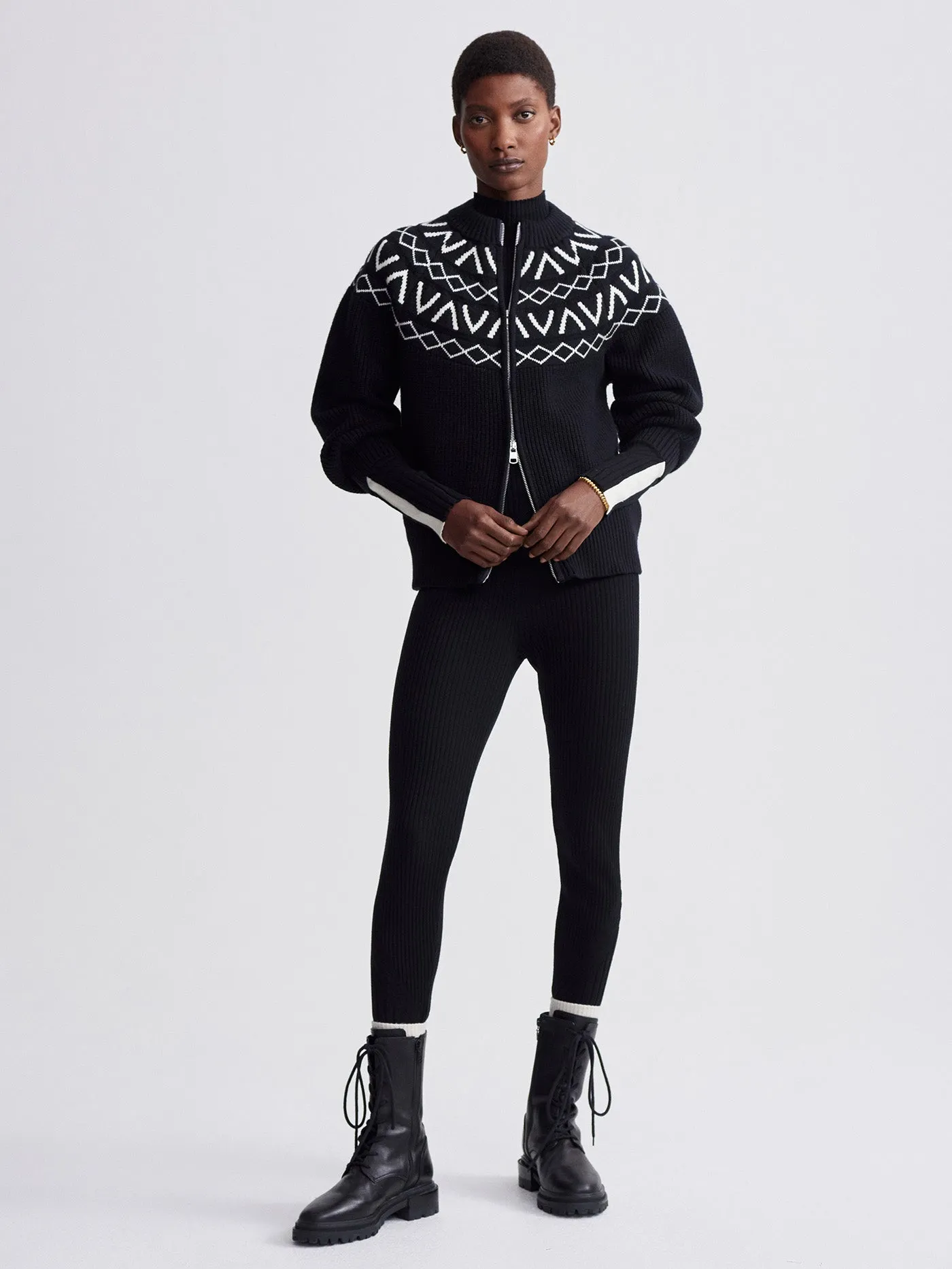 Alys Fairisle Knit Jacket