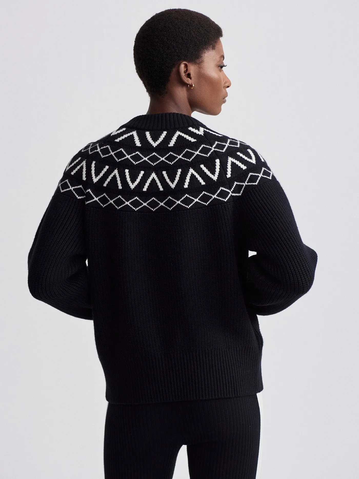 Alys Fairisle Knit Jacket