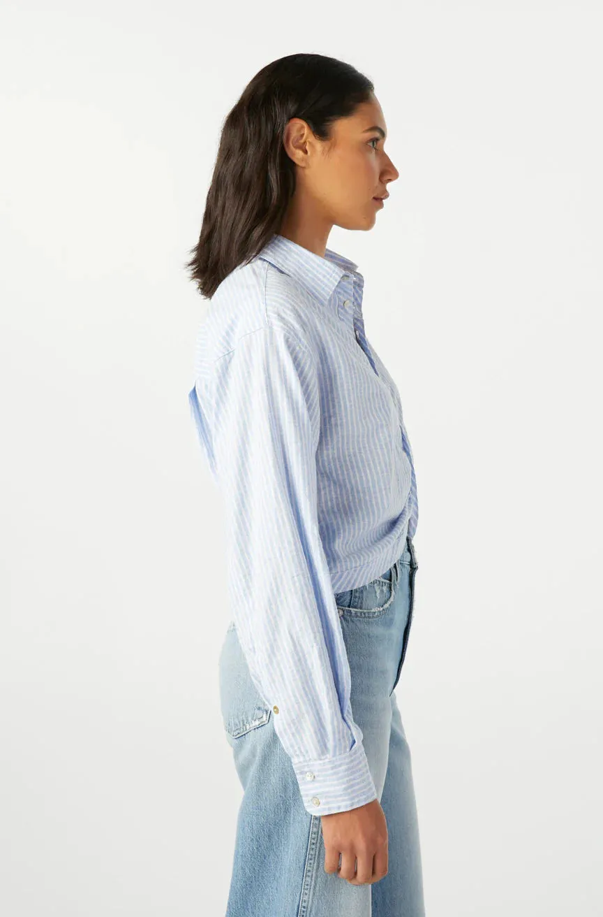Anna Mae Shirt - Sky Blue