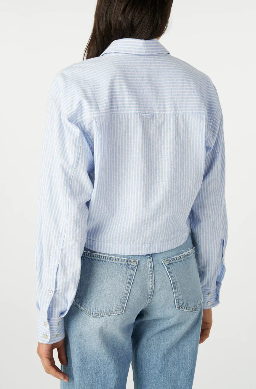 Anna Mae Shirt - Sky Blue