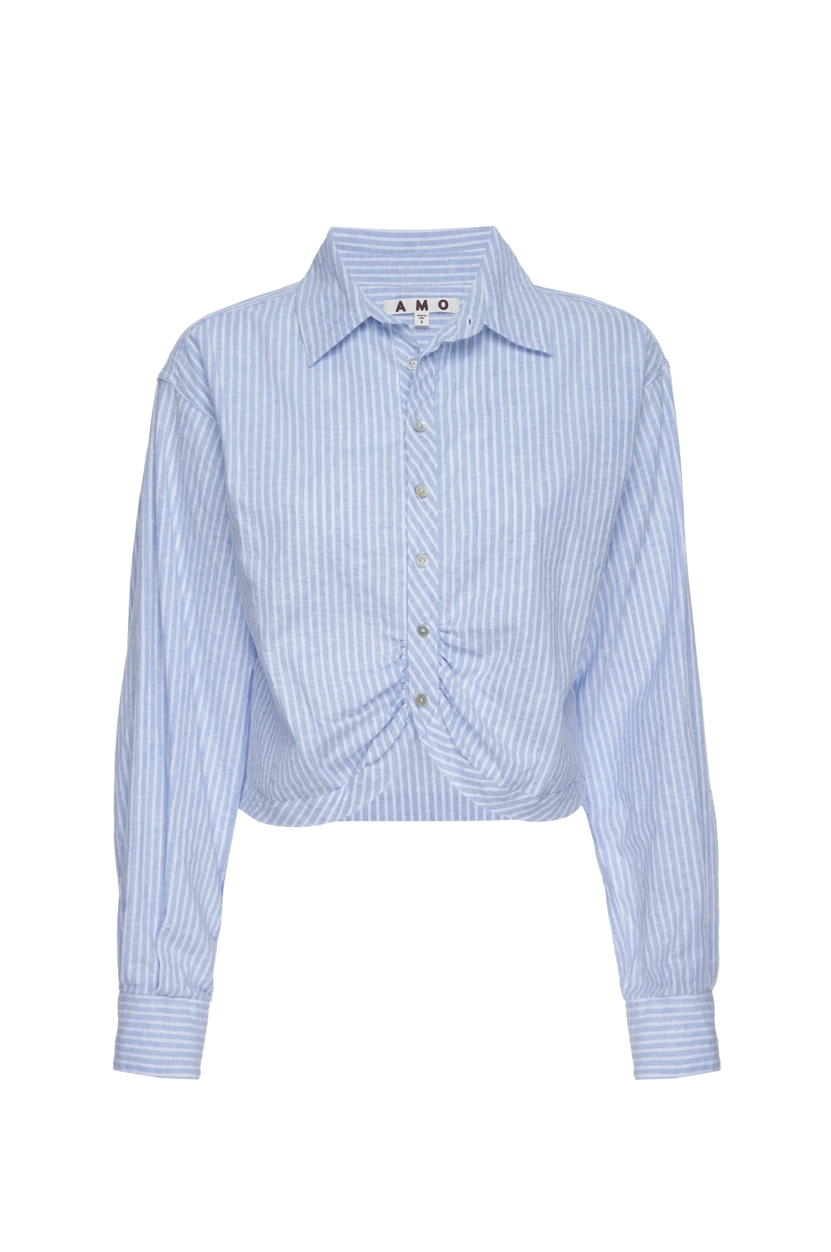 Anna Mae Shirt - Sky Blue