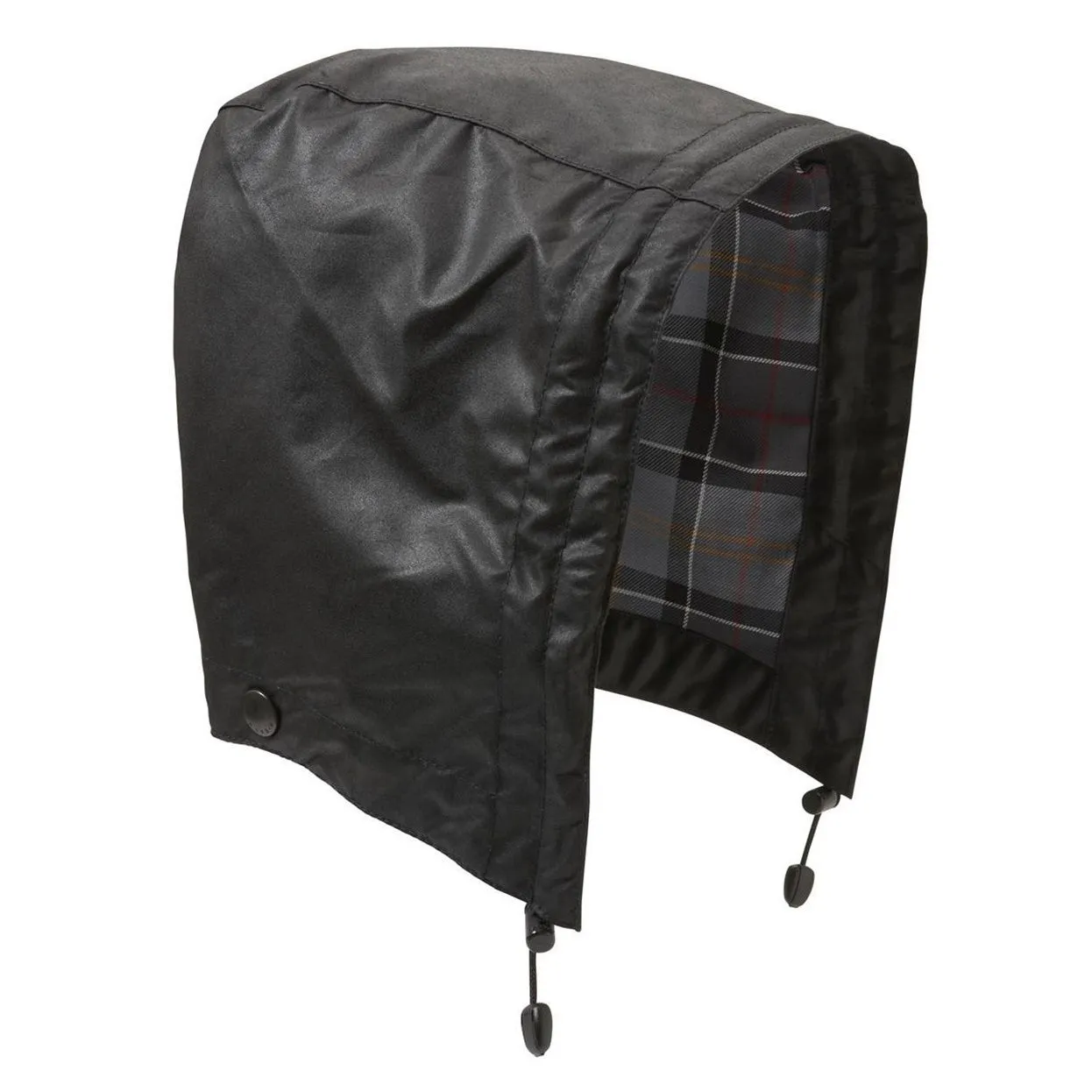 Barbour Waxed Cotton Hood - Black