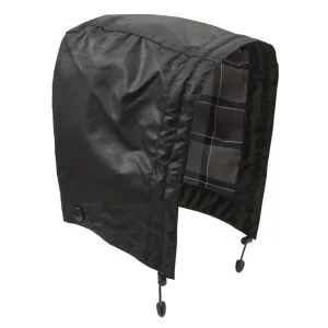 Barbour Waxed Cotton Hood - Black