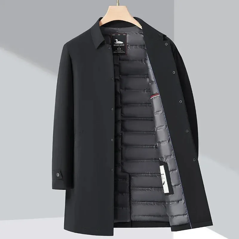 BURKE™ - CLASSIC DOWN TRENCH COAT