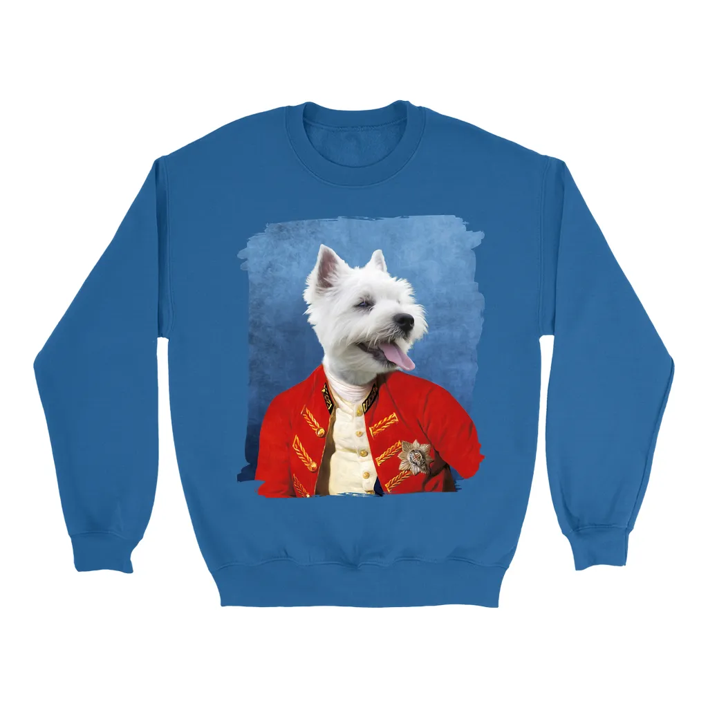 COMMANDER IN MISCHIEF - Custom Pet Portrait Epic Sweatshirt
