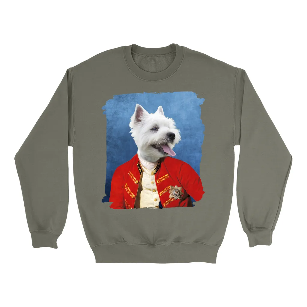 COMMANDER IN MISCHIEF - Custom Pet Portrait Epic Sweatshirt