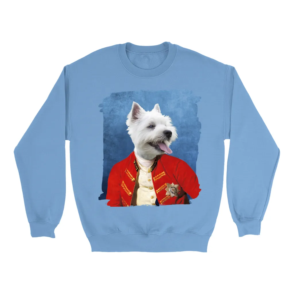 COMMANDER IN MISCHIEF - Custom Pet Portrait Epic Sweatshirt
