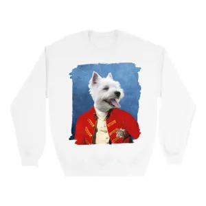 COMMANDER IN MISCHIEF - Custom Pet Portrait Epic Sweatshirt