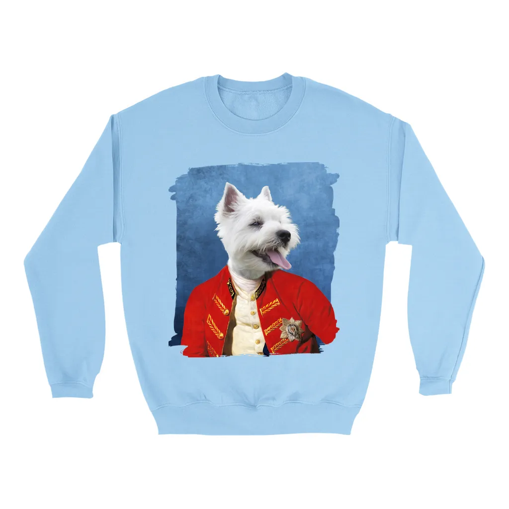 COMMANDER IN MISCHIEF - Custom Pet Portrait Epic Sweatshirt