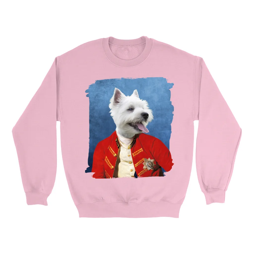 COMMANDER IN MISCHIEF - Custom Pet Portrait Epic Sweatshirt