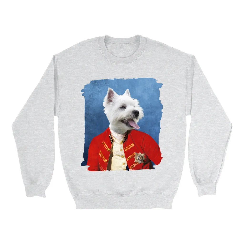 COMMANDER IN MISCHIEF - Custom Pet Portrait Epic Sweatshirt