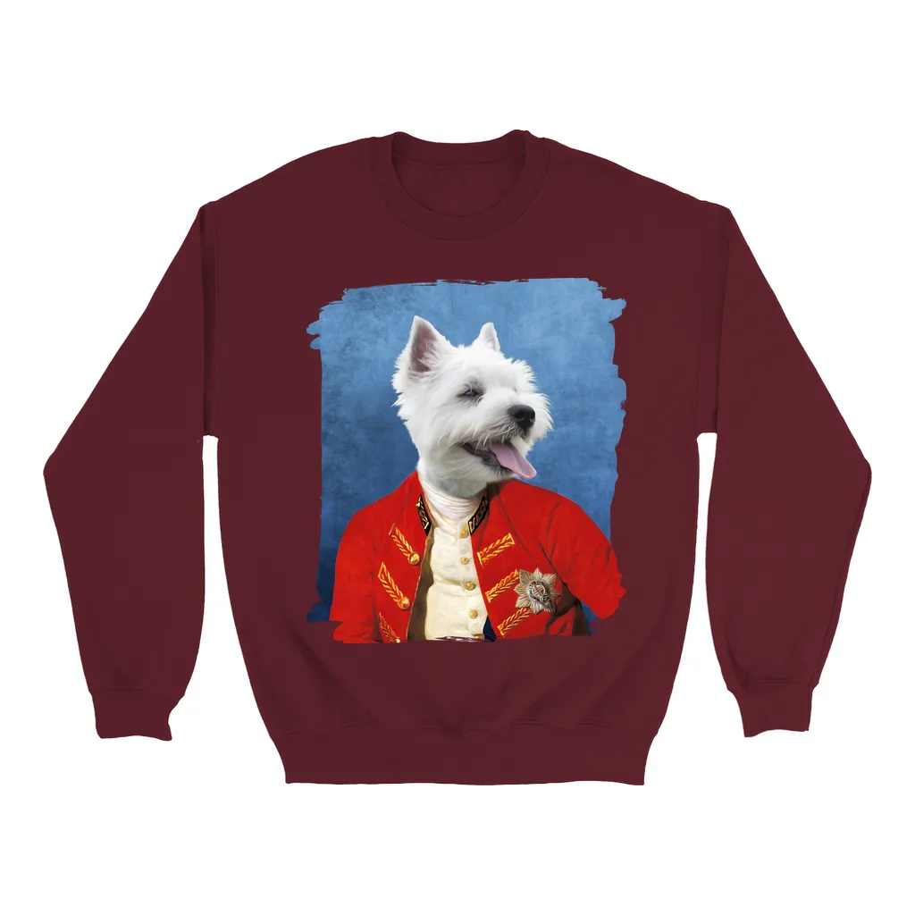 COMMANDER IN MISCHIEF - Custom Pet Portrait Epic Sweatshirt