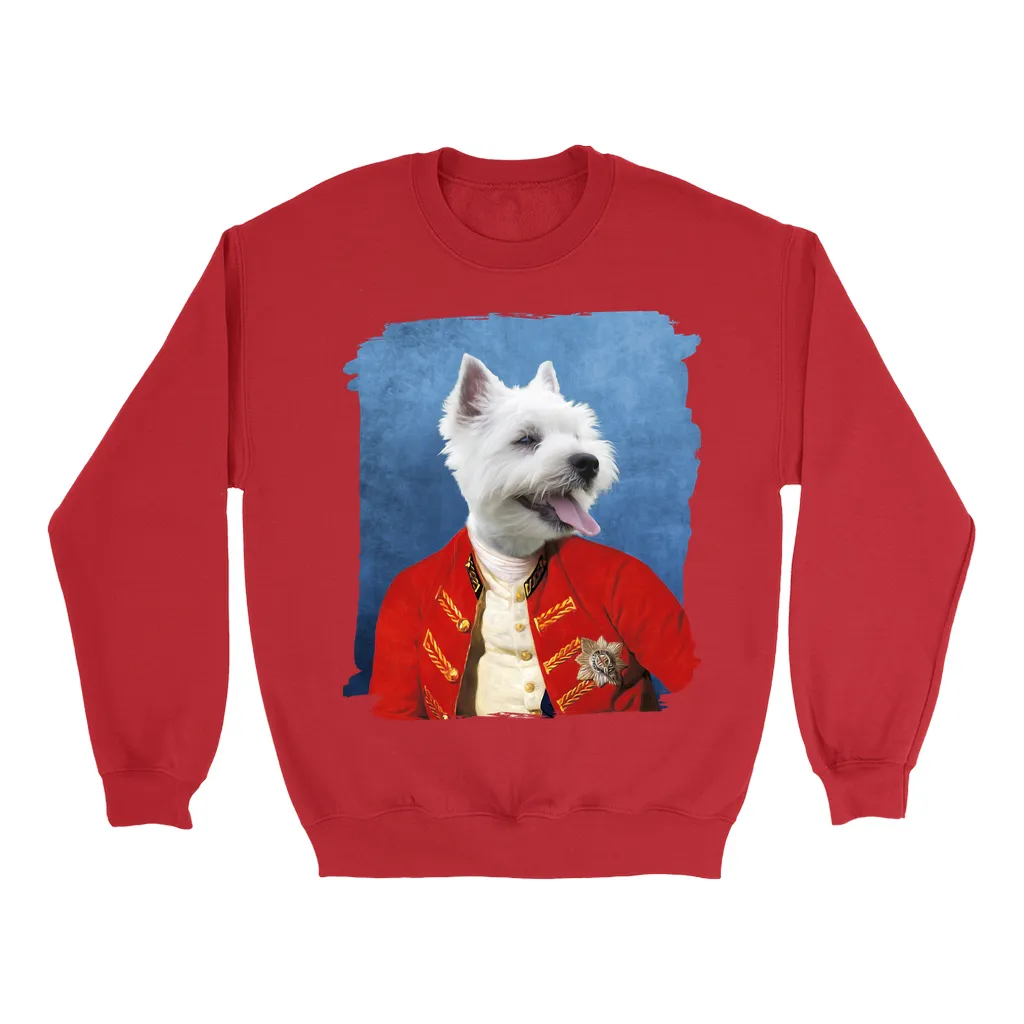 COMMANDER IN MISCHIEF - Custom Pet Portrait Epic Sweatshirt