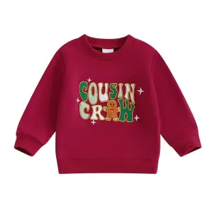Cousin Crew Christmas Toddler Sweatshirt