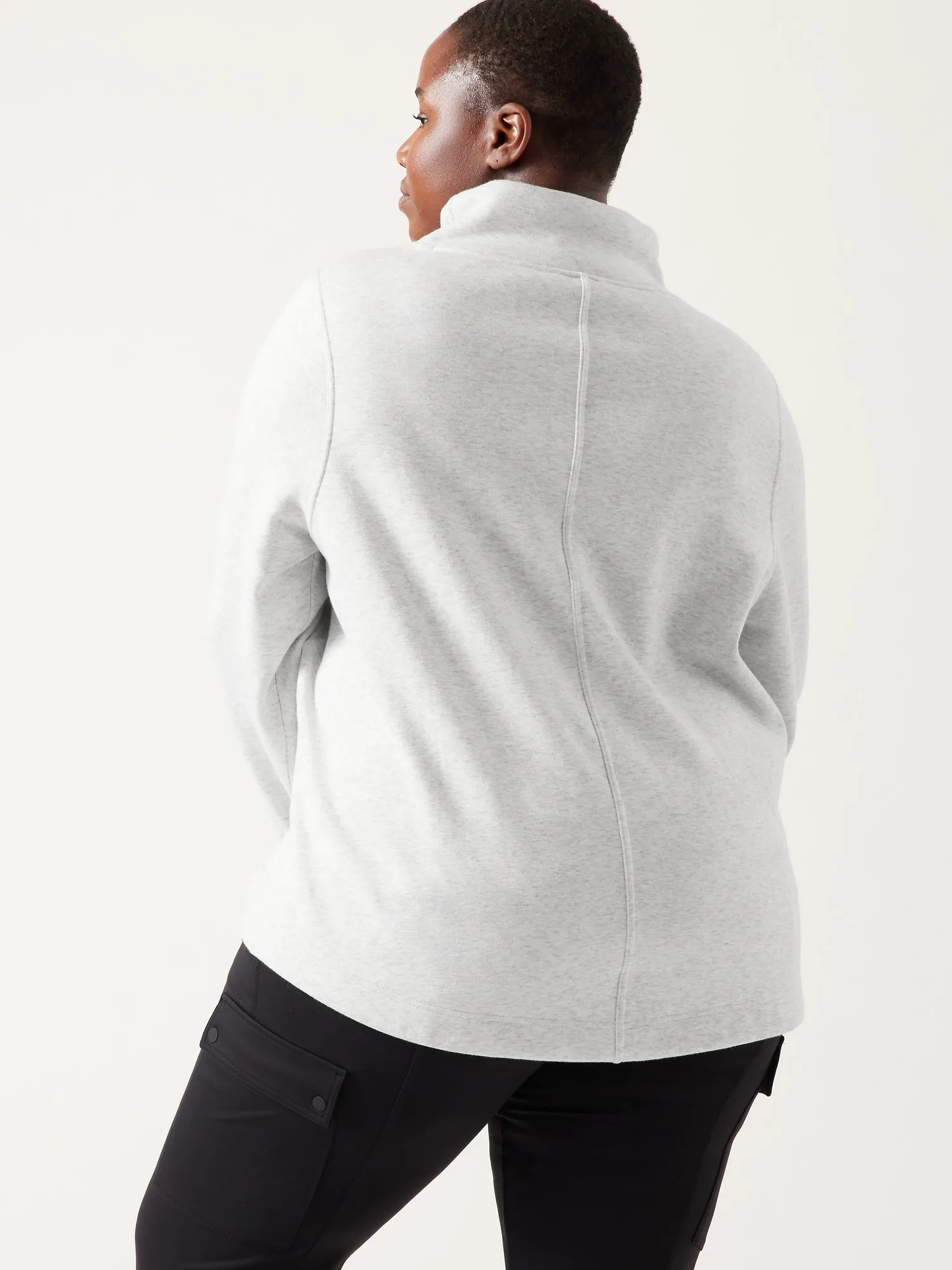 Cozy Karma Twist Neck Sweatshirt