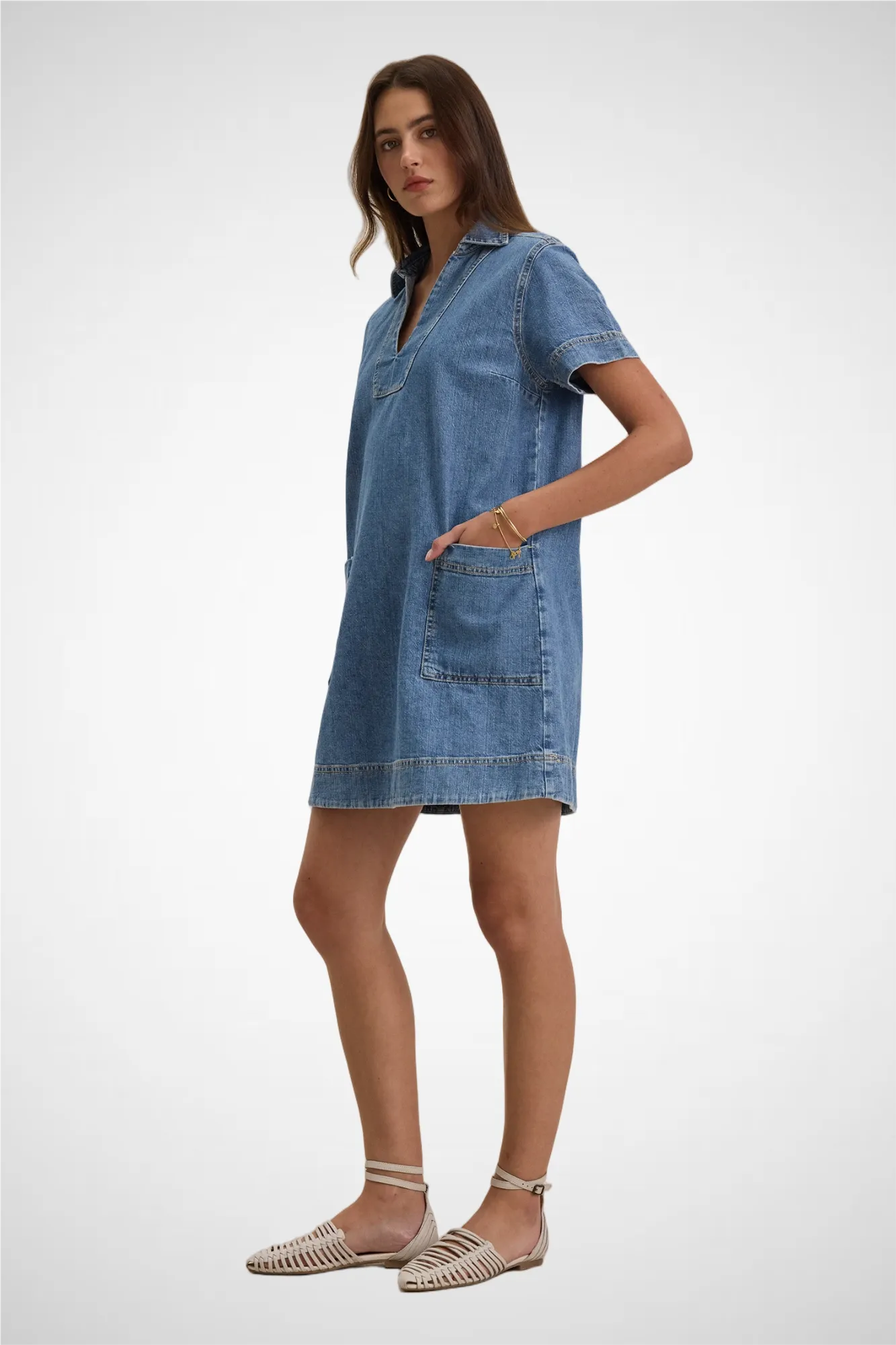 Delana Denim Dress