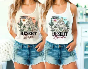 Desert Bride Bachelorette Party Tank Top Scottsdale Arizona