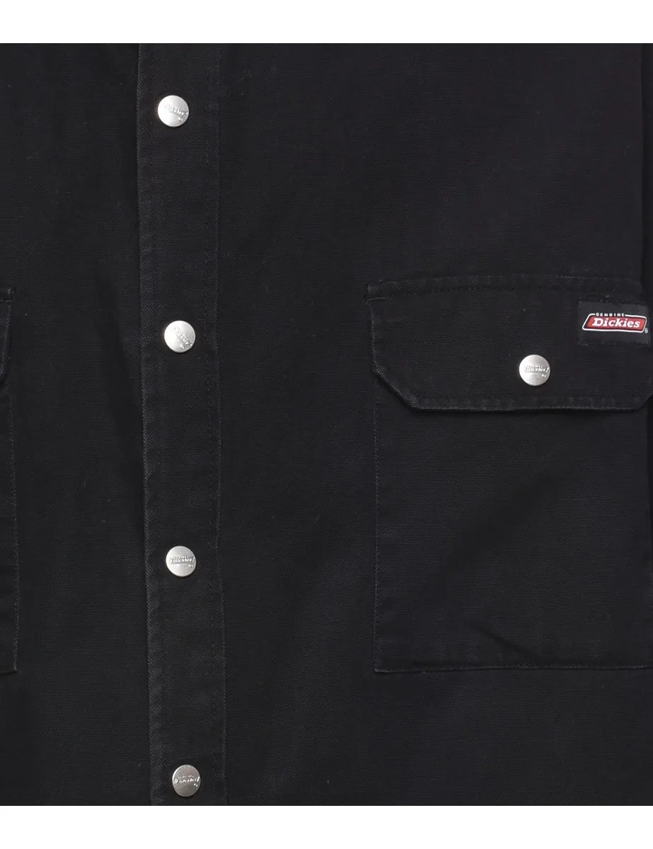 Dickies Black Zip-Front Classic Jacket - XL