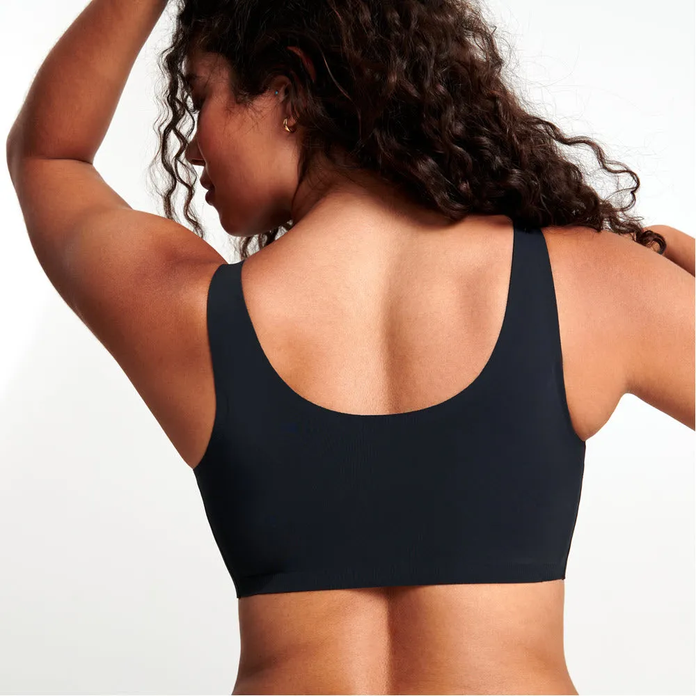 Evelyn & Bobbie Bobbie Black Onyx Scoop Neck No Wire Bra