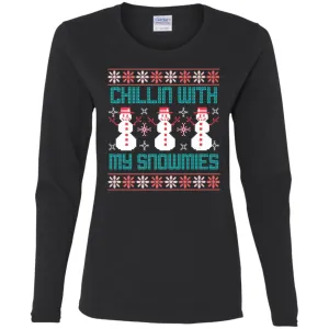 Fun Ugly Christmas Style Women Long Sleeve Shirt