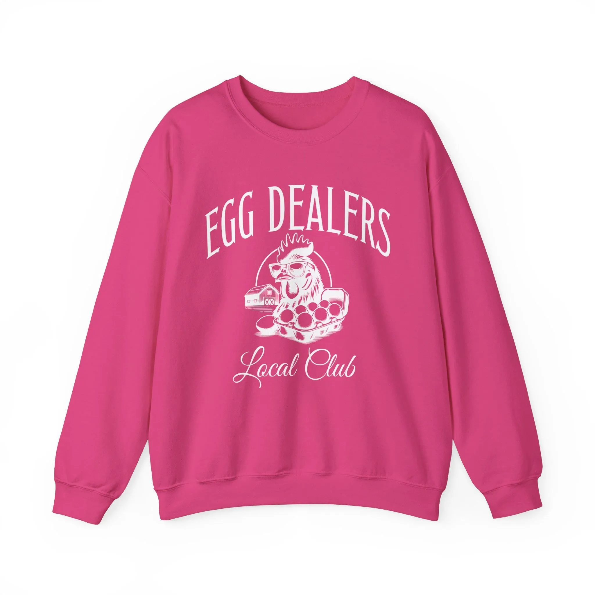 Funny Chicken Sweatshirt, Egg Dealers Sweatshirt, Chicken Social Club Shirt, Farm Sweatshirt, Egg Farmer Gifts, Local Egg Dealer