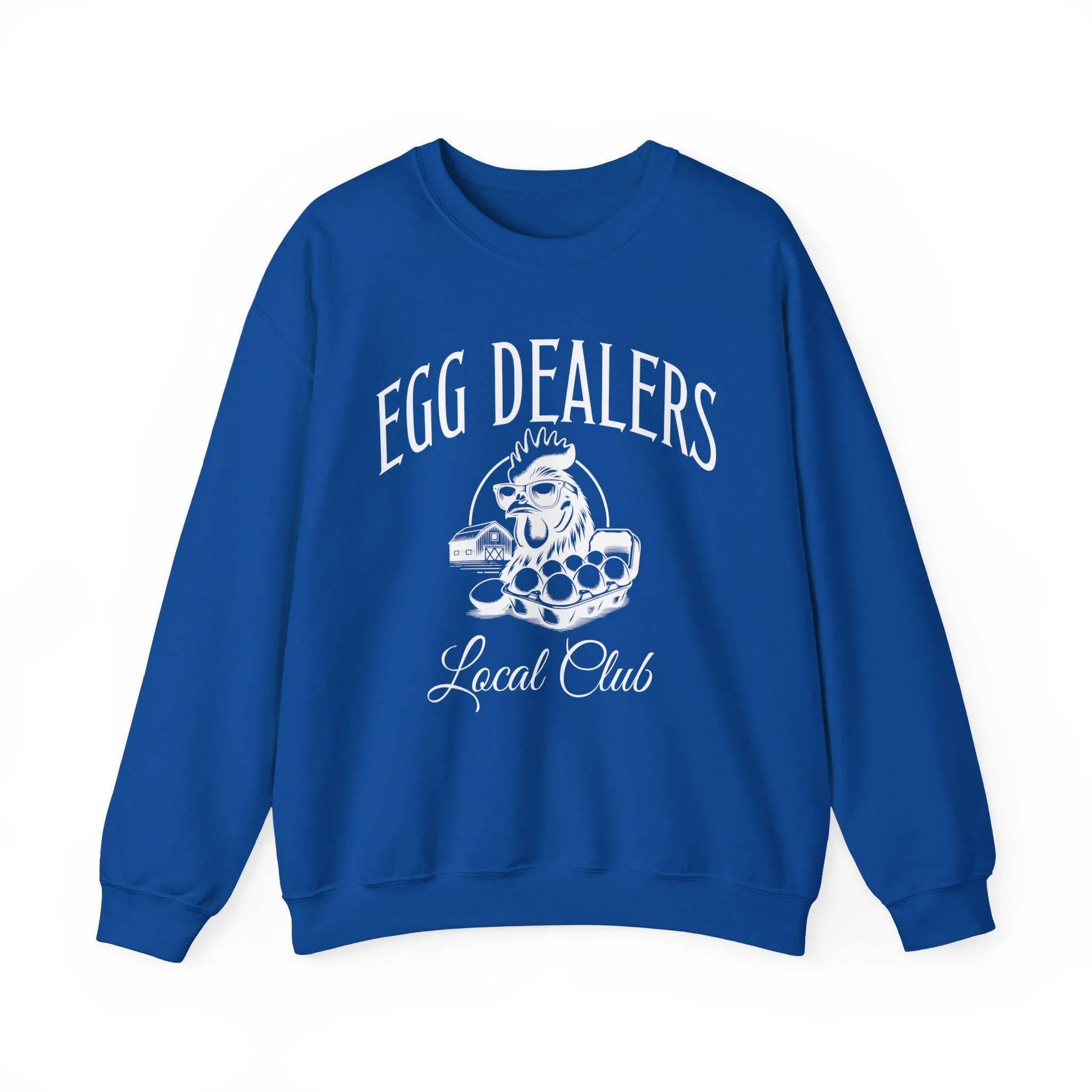 Funny Chicken Sweatshirt, Egg Dealers Sweatshirt, Chicken Social Club Shirt, Farm Sweatshirt, Egg Farmer Gifts, Local Egg Dealer