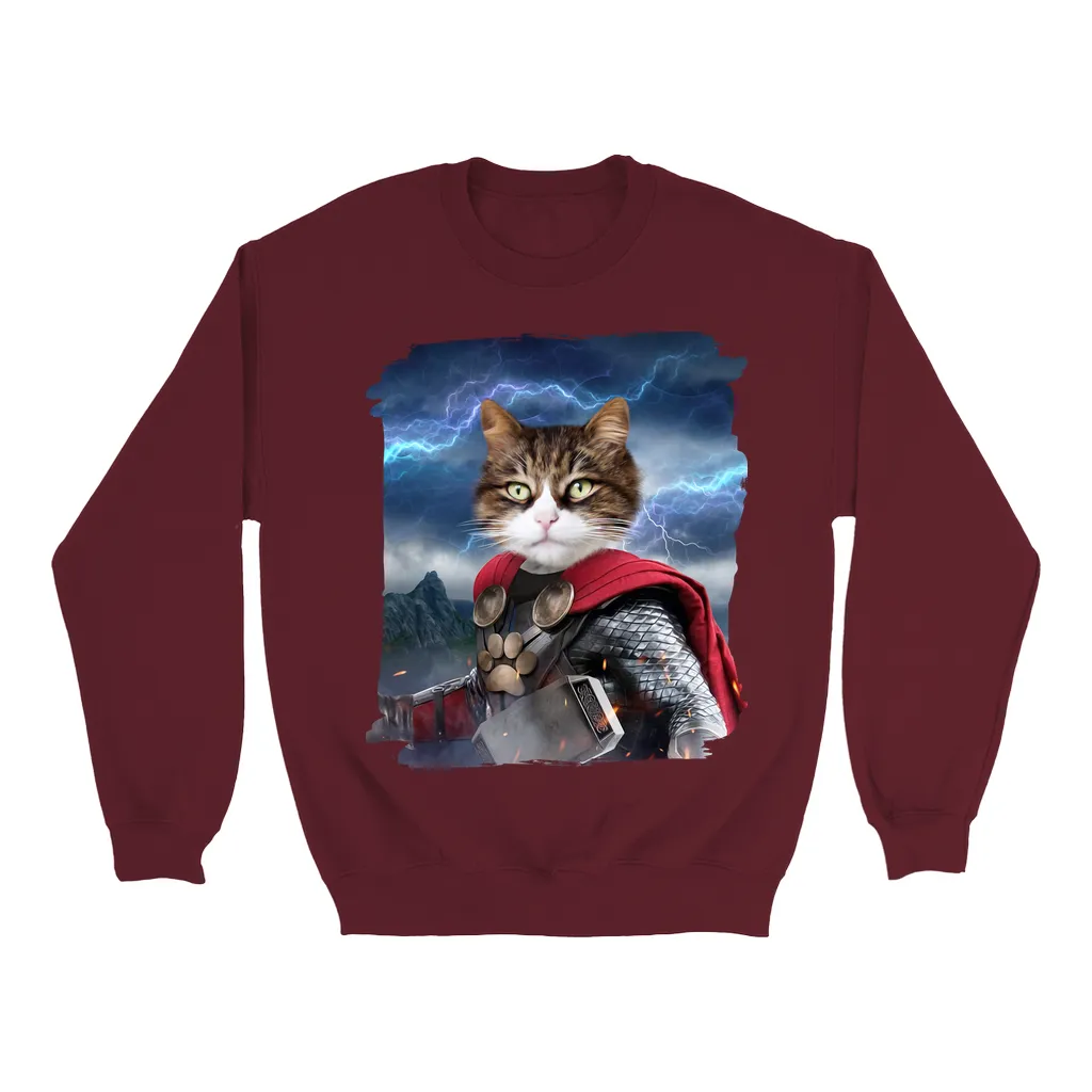 GOD OF BLUNDER - Custom Pet Portrait Epic Sweatshirt