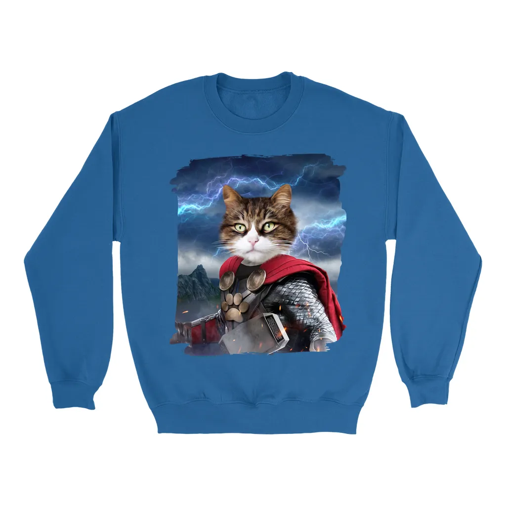 GOD OF BLUNDER - Custom Pet Portrait Epic Sweatshirt