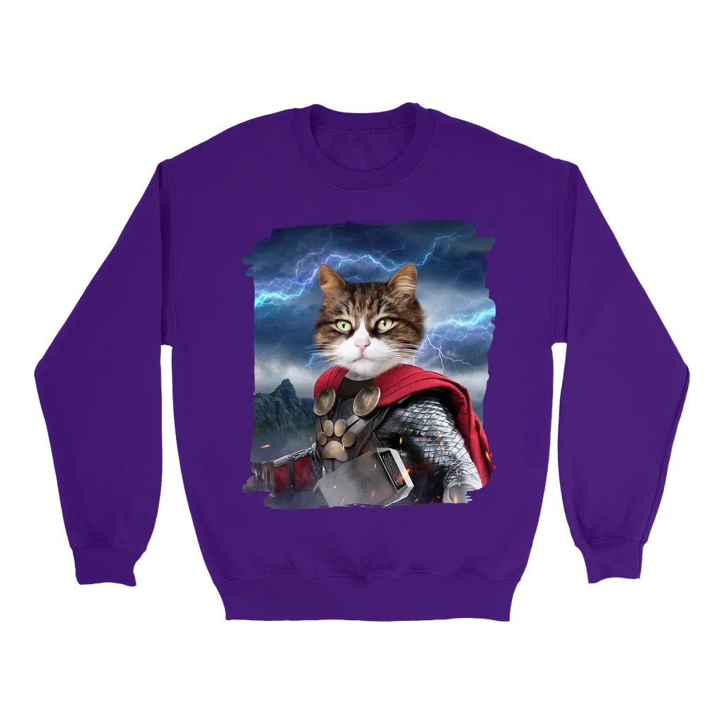 GOD OF BLUNDER - Custom Pet Portrait Epic Sweatshirt
