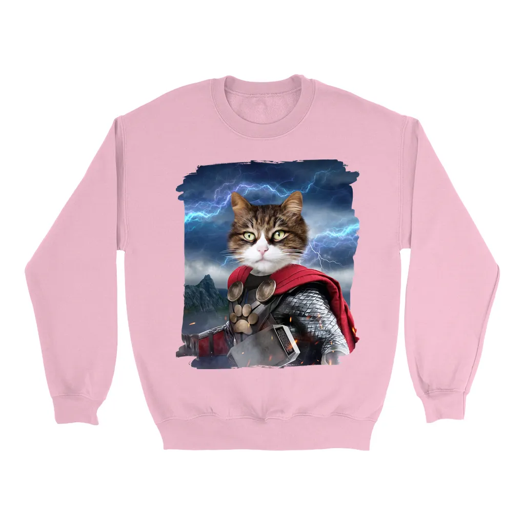 GOD OF BLUNDER - Custom Pet Portrait Epic Sweatshirt