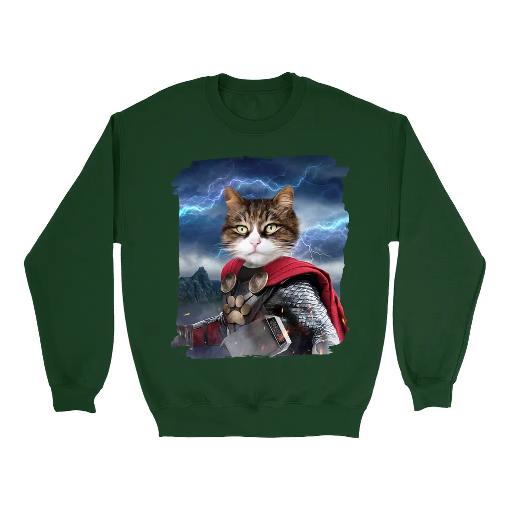 GOD OF BLUNDER - Custom Pet Portrait Epic Sweatshirt