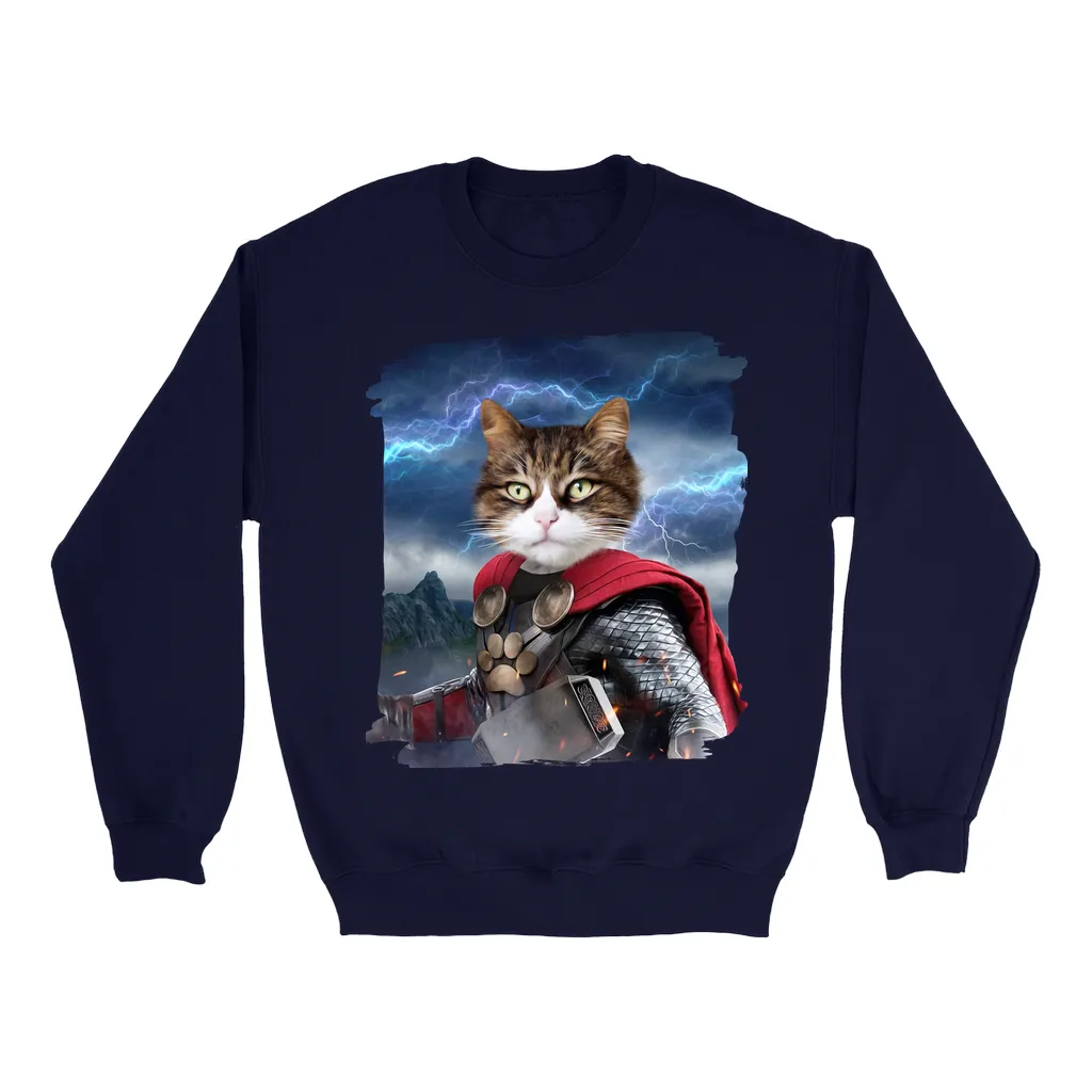 GOD OF BLUNDER - Custom Pet Portrait Epic Sweatshirt