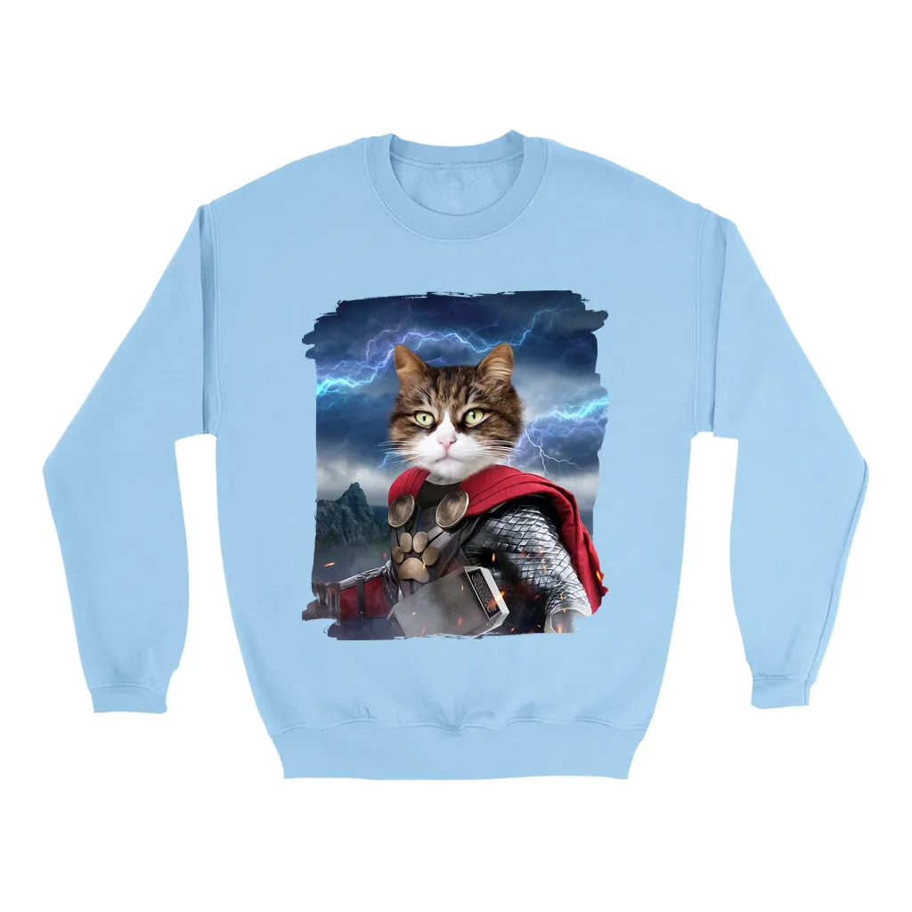 GOD OF BLUNDER - Custom Pet Portrait Epic Sweatshirt