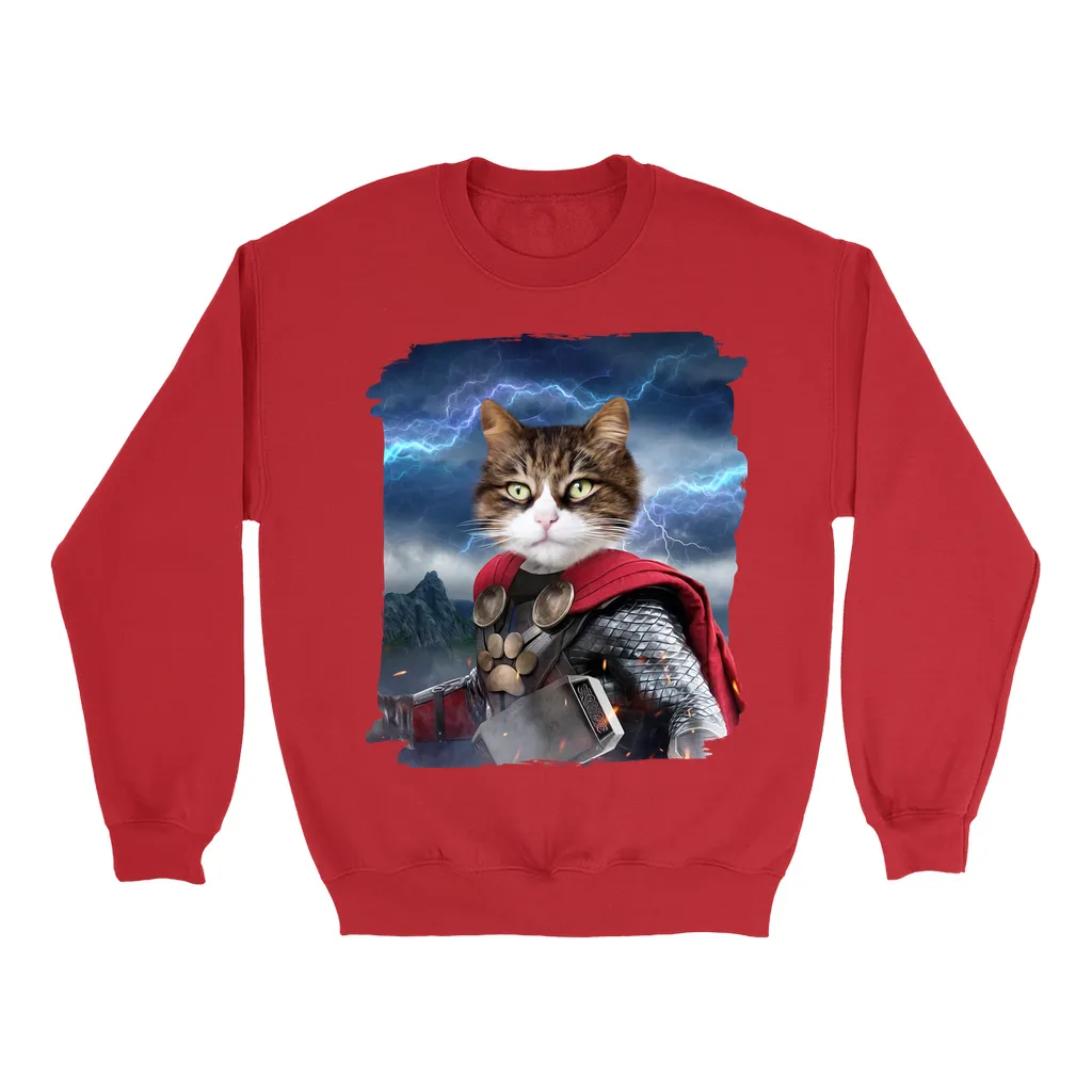 GOD OF BLUNDER - Custom Pet Portrait Epic Sweatshirt