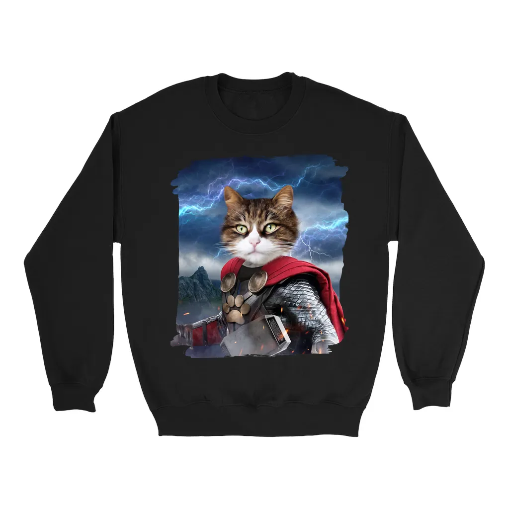 GOD OF BLUNDER - Custom Pet Portrait Epic Sweatshirt