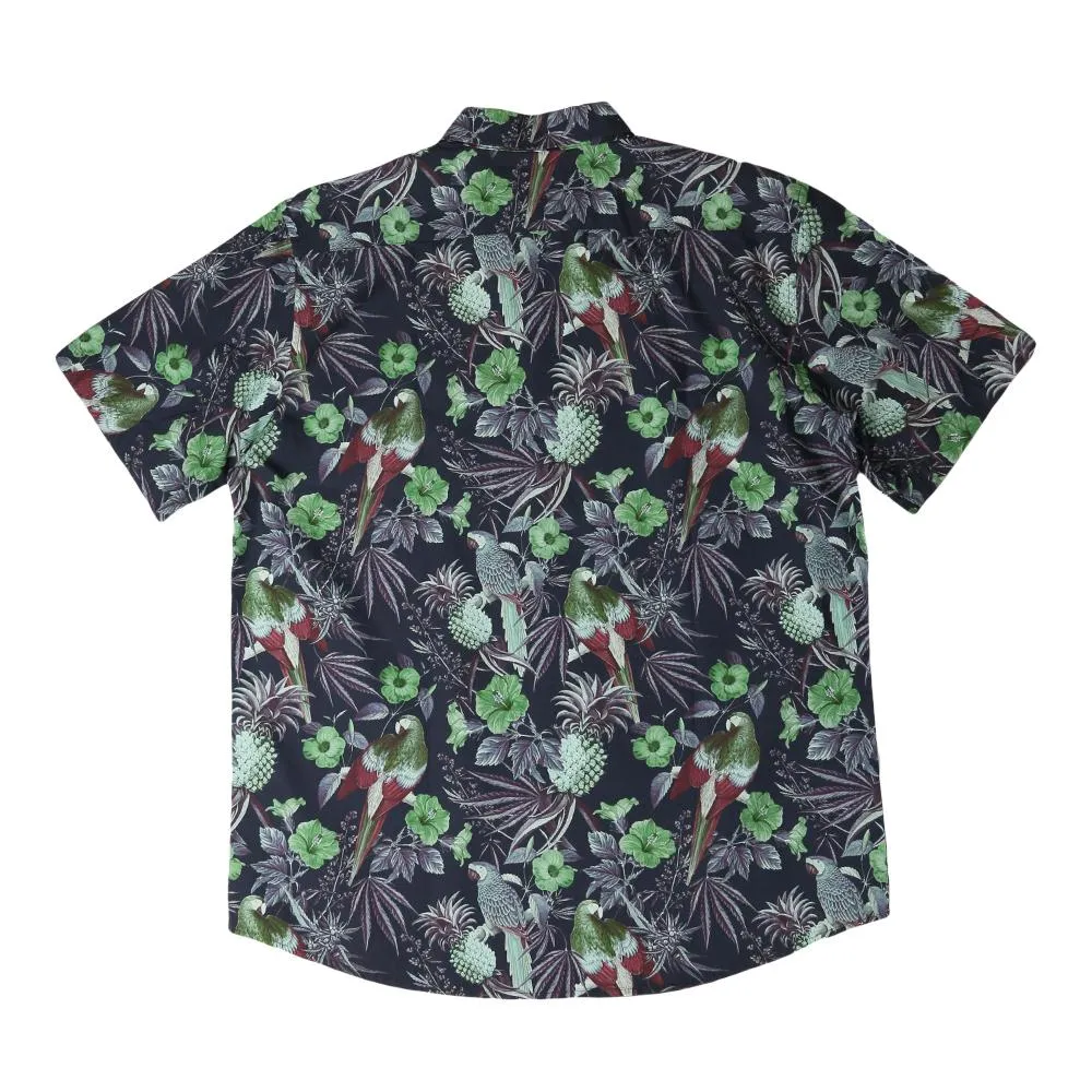 Greg Lutzka Ganja Bahama Purple Button Up Shirt