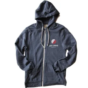 HERITAGE FLEECE - Heather Navy