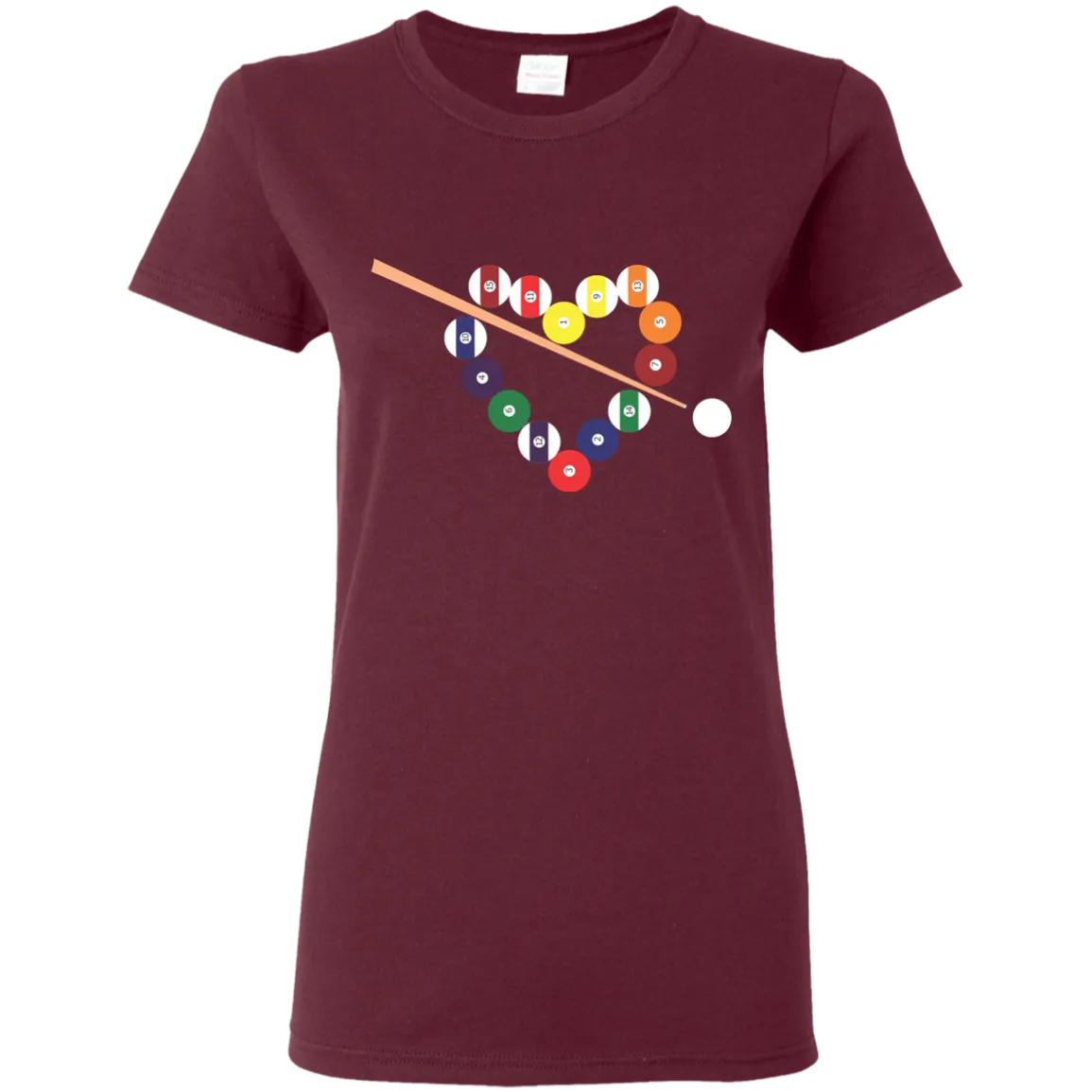 iLovePool - Women's Gildan Ladies' 5.3 oz. T-Shirt