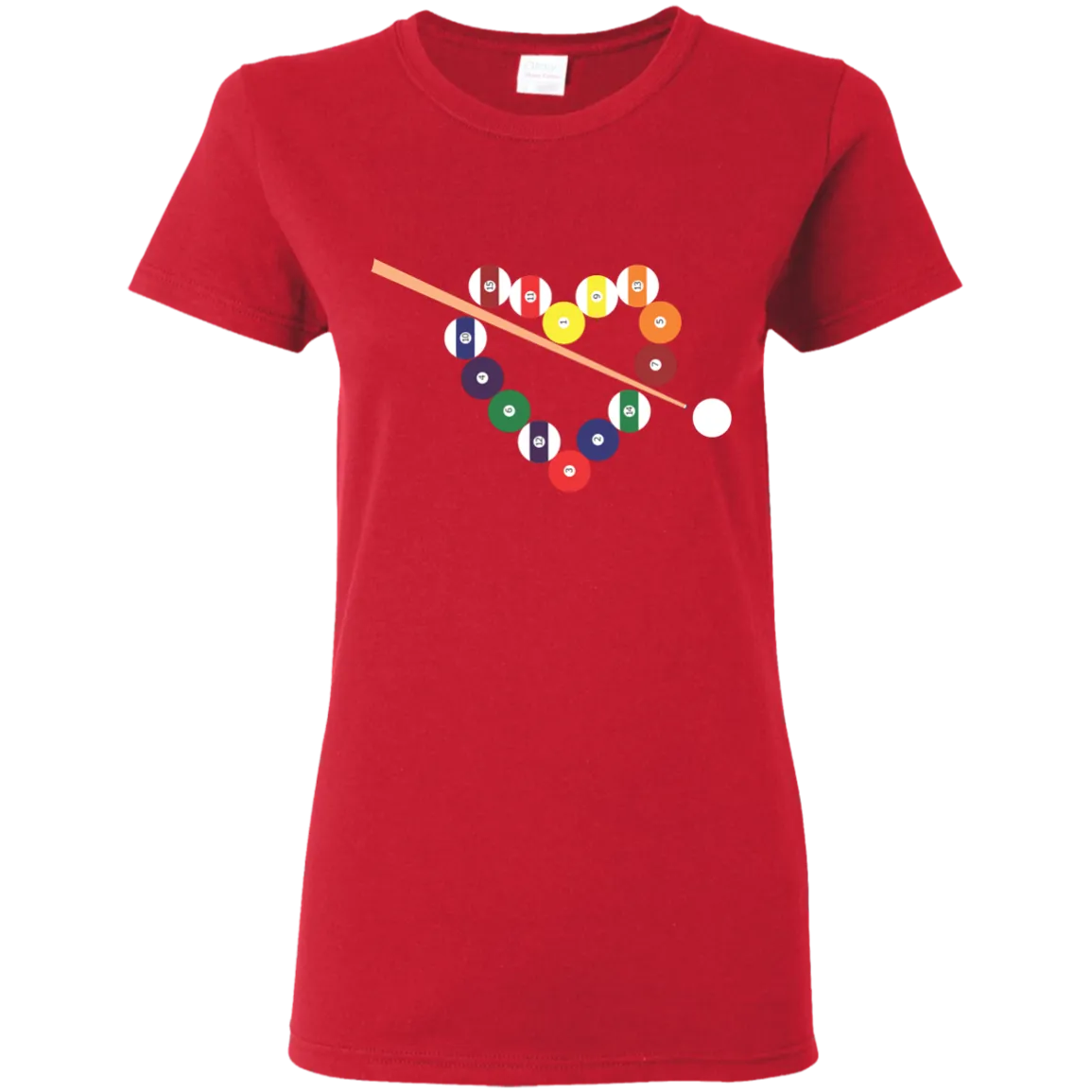 iLovePool - Women's Gildan Ladies' 5.3 oz. T-Shirt