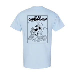 I’m The Captain Now T - Youth Light Blue