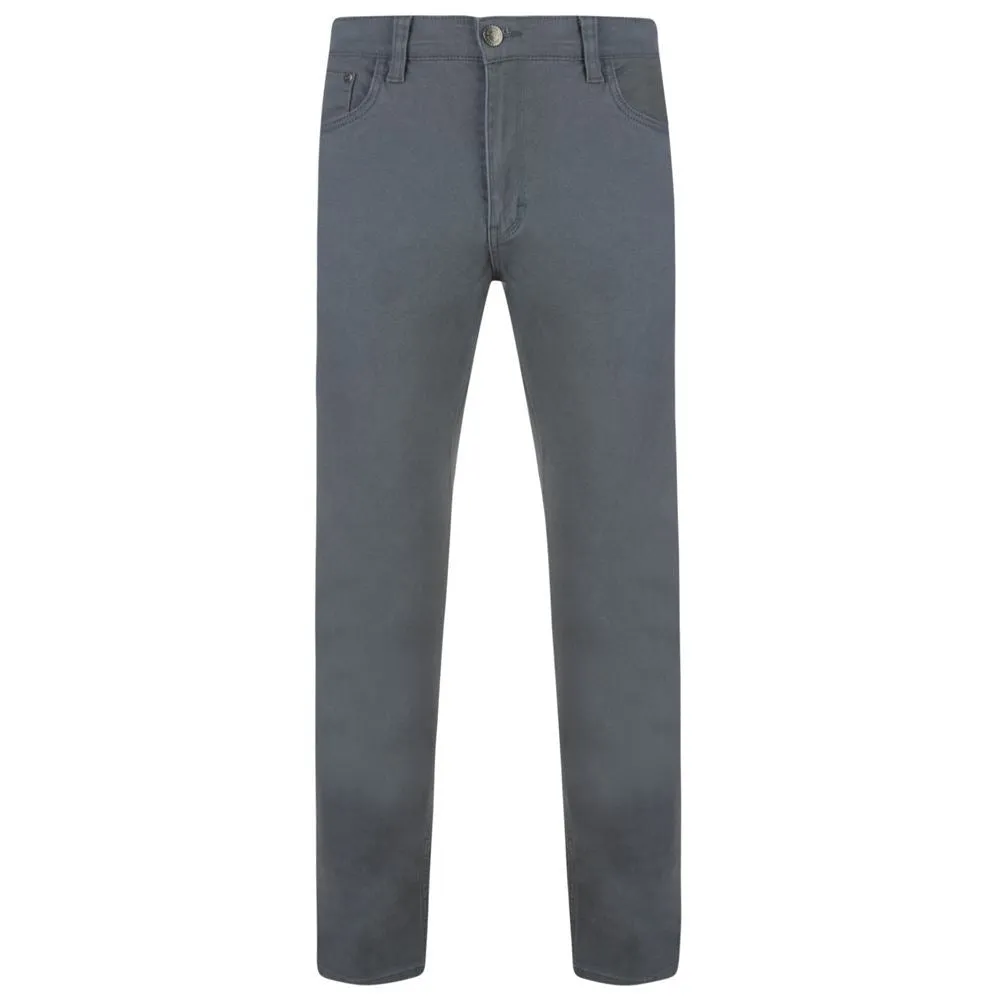 KAM KBS-Alba Slim Fit Stretch Chino Trousers Waist 40" to 60"  3 Colours