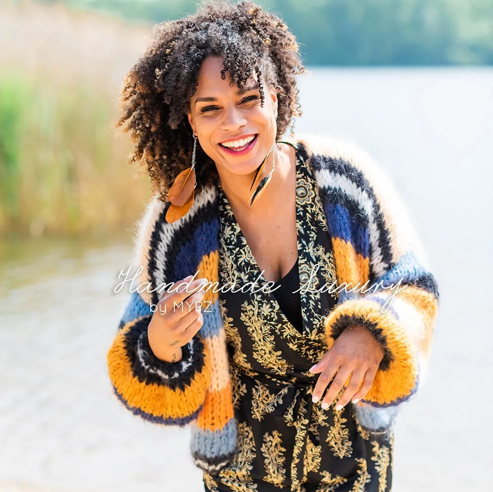 Knitting Kit – MYPZ Chunky Mohair Cardigan Faith No.15 (ENG-NL)