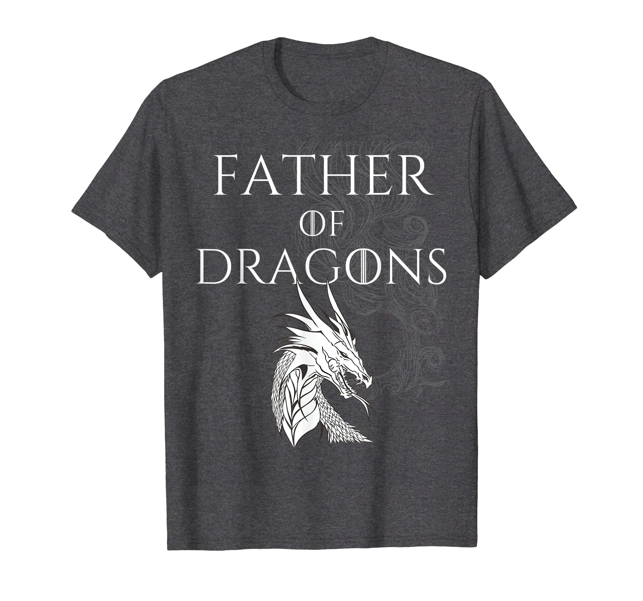 Mens Father Of Dragons Fun Smoky T-Shirt | Mother of Dragons