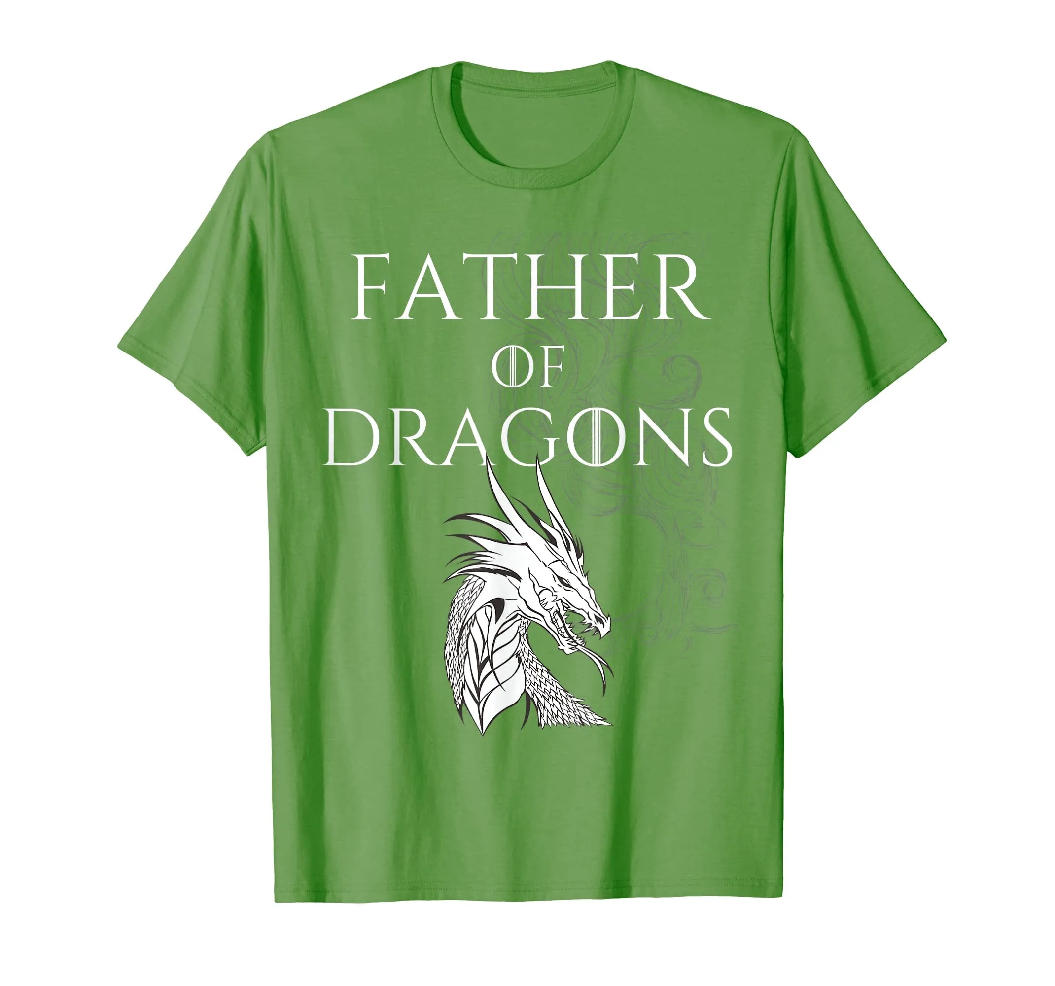 Mens Father Of Dragons Fun Smoky T-Shirt | Mother of Dragons