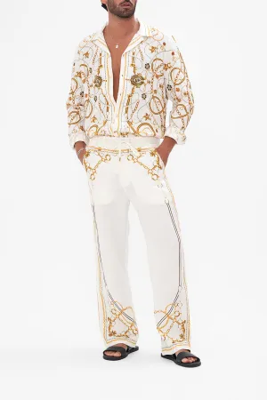MEN'S WIDE LEG RELAXED LINEN PANT COAST TO COAST
