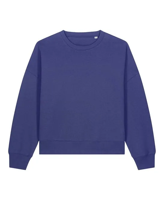 Organic Dropped Shoulder Sweatshirt: Womens